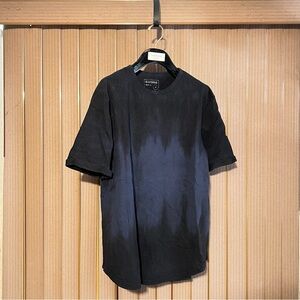 Express Men’s Tie Dye Blue/Dark Blue Dip Dye T Shirt 100% Cotton Size Large